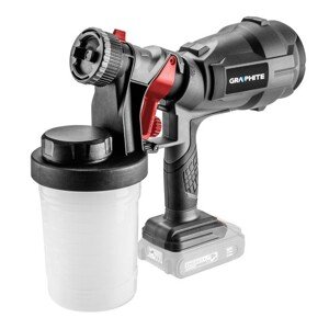 Stříkací pistole HVLP Energy + 18V, Li-Ion, bez baterie 58GE103 GRAPHITE