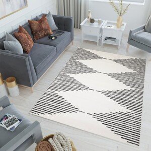 Elegantní koberec s jednoduchým potiskem Šířka: 80 cm | Délka: 150 cm