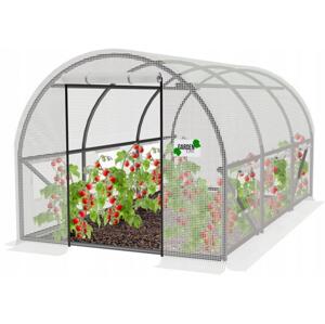 Zahradní fóliovník 2 m x 3 m v bílé barvě