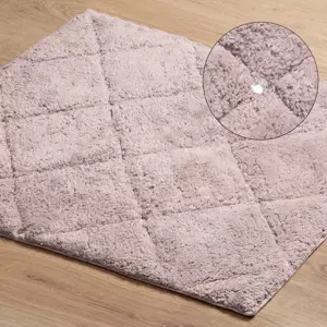 Luxusní koberec CHIC s krystaly - starorůžový Šířka: 50 cm | Délka: 70 cm