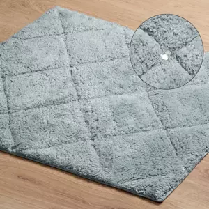 Luxusní koberec CHIC s krystaly - světle šedý Šířka: 50 cm | Délka: 70 cm