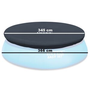 Kryt na bazén z odolného vinylu - více rozměrů Priemer: 366 cm