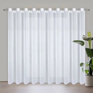 Elegantní šifonová záclona na kroužky Šírka: 350 cm | Dĺžka: 270 cm