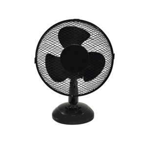 25W stolní ventilátor Černá