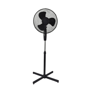 Stojanový ventilátor o výkonu 45W - černý
