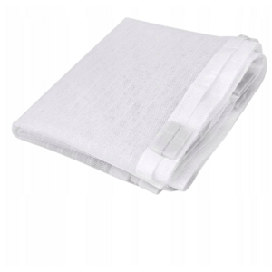 Magnetická síť na dveře - ochrana proti hmyzu 80-100 x 210-220 cm Bílá