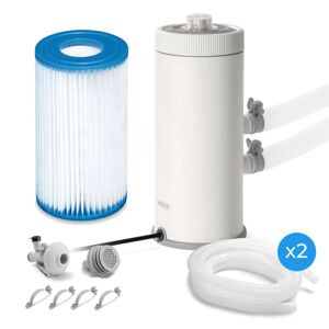 Filtrační čerpadlo do bazénu 2006 l/h + filtry a instalační prvky INTEX 26604