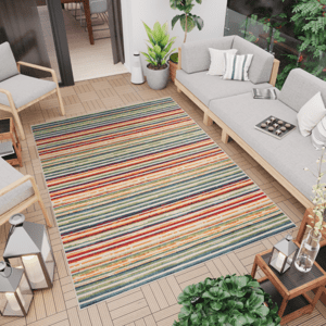 Barevný koberec na terasu nebo balkon AVENTURA ED23A Šířka: 80 cm | Délka: 200 cm