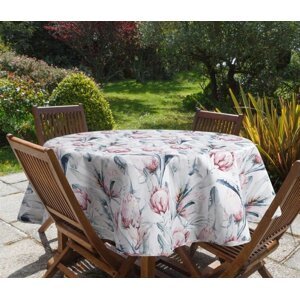 Ubrus, šál s tropickým botanickým vzorem Šírka: 150 cm | Dĺžka: 150 cm