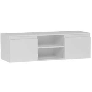 Moderní bezúchytkový TV stolek MODERN 120 cm - různá barevná provedení Bílá