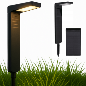 Solární zahradní LED lampa L-356962 - 30 LED diod