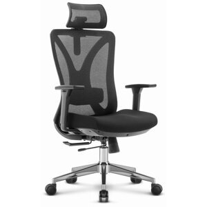 Vysoce kvalitní ergonomická kancelářská židle HC-1054 - černá