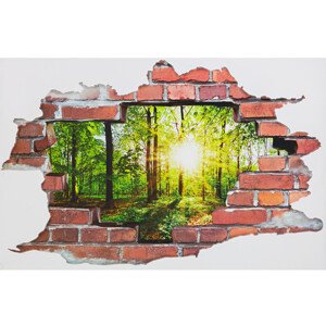 3D samolepka na zeď Forest