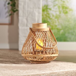 Stolní LED lampa Bambus