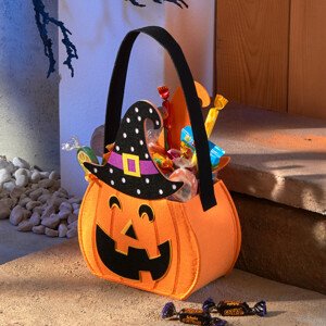 Halloweenská taška Dýně s kloboukem