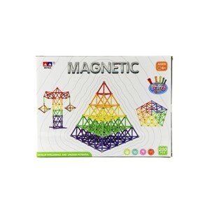 Magnetická stavebnice 200 ks