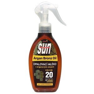 Opalovací mléko s BIO arganovým olejem SPF 20