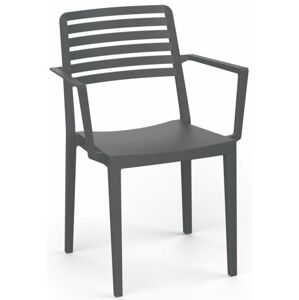 Křeslo ROW ARMCHAIR - černá