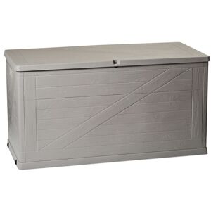 WOOD zahradní plastový úložný box 420 L - grafit
