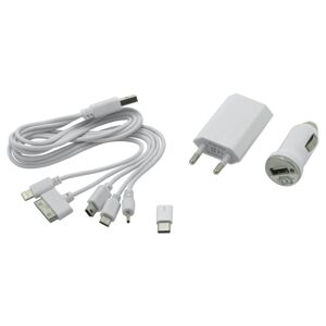 Nabíječka telefonu 230/12V 2,1A (Iphone, miniUSB, microUSB, USB-C)