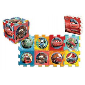 Teddies Cars/Auta 48604 Pěnové puzzle 32x32x1cm 8ks v sáčku