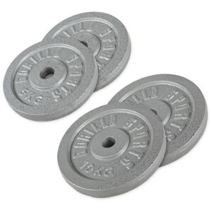 Gorilla Sports Sada litinových kotoučů 30 kg