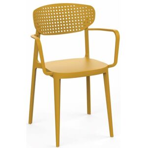 Křeslo AIRE ARMCHAIR, hořčicově žlutá