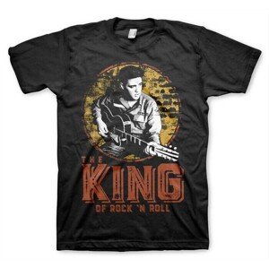 Tričko Elvis Presley - The King of Rock n‘ Roll, XL
