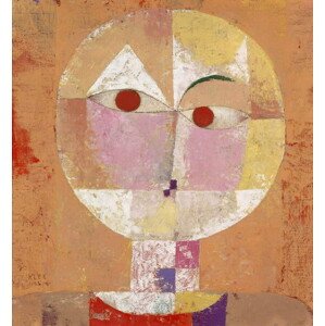 Obrazová reprodukce Senecio, 1922, Klee, Paul, 35 × 40 cm