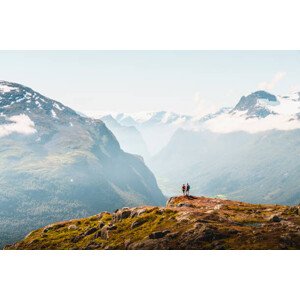 Fotografie Tourists admiring the view from the, Marco Bottigelli, 40 × 26.7 cm