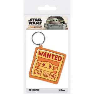 Klíčenka Star Wars: The Mandalorian - Grogu Wanted, PVC