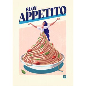 Ilustrace Buon Appettito, Mark Harrison, 30 × 40 cm