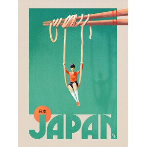 Ilustrace Japan, Mark Harrison, 30 × 40 cm