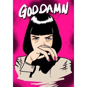 Ilustrace GODDAMN!, Tomas Harstedt, 26.7 × 40 cm