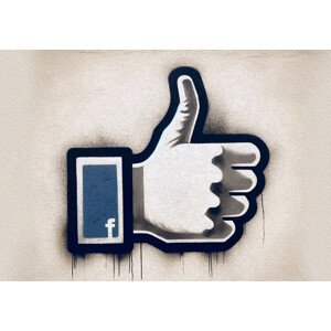 Ilustrace Facebook Like, Andreas Magnusson, 40 × 26.7 cm
