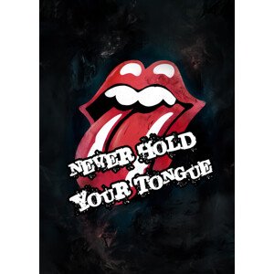 Ilustrace Never Hold Your Tongue, Andreas Magnusson, 30 × 40 cm