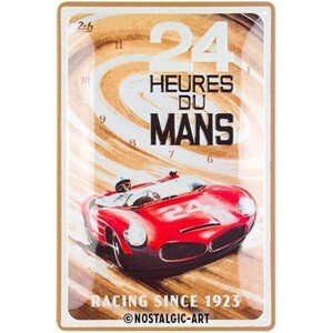 Plechová cedule 24h Le Mans - Circuit, 20 x 30 cm