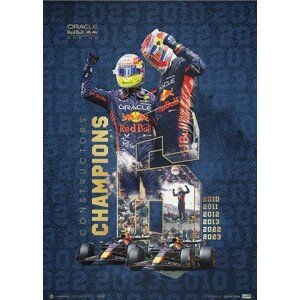 Umělecký tisk Oracle Red Bull Racing - F1® World Constructors' Champions - 2023, 50 × 70 cm