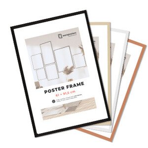 Rám na plakát 61×91,5 cm, Rose gold – Hliník