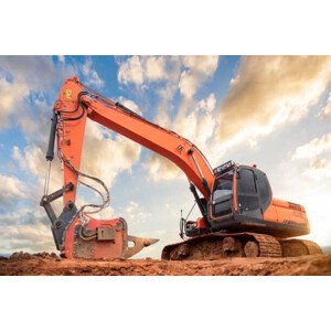 Ilustrace Construction equipment, Jung Getty, 40 × 26.7 cm