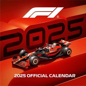Kalendář 2025 Formula 1®, 30x30 cm