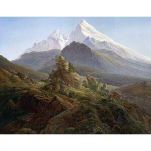 Obrazová reprodukce The Watzmann, Friedrich, Caspar David, 40 × 30 cm
