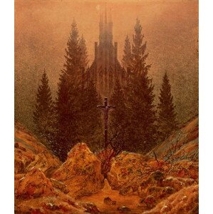Obrazová reprodukce The Cross in the Mountains, 1812, Friedrich, Caspar David, 35 × 40 cm