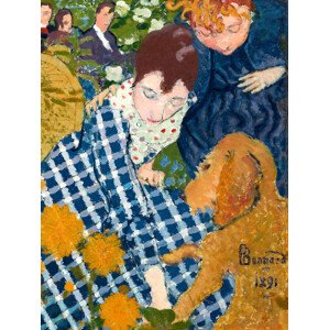 Obrazová reprodukce The Lady & The Dog, Pierre Bonnard, 30 × 40 cm