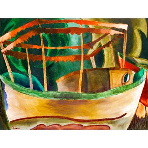 Obrazová reprodukce Fishboat, Arthur Dove, 40 × 30 cm