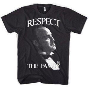 Tričko The Godfather - Respect The Family, XL