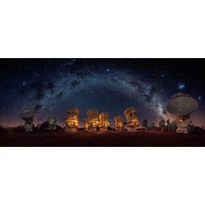 Fotografie ALMA Observatory, Hernan Calderon Velasco, 50 × 21.7 cm