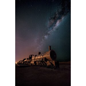 Fotografie Night On The Galactic Railroad, Hernan Calderon Velasco, 26.7 × 40 cm