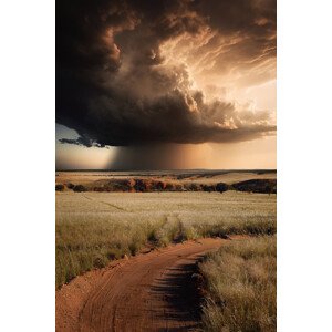 Fotografie Savanna Clouds, Marcel Egger, 26.7 × 40 cm