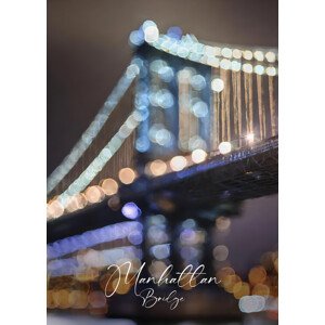Fotografie Manhattan Bridge, Andreas Magnusson, 30 × 40 cm